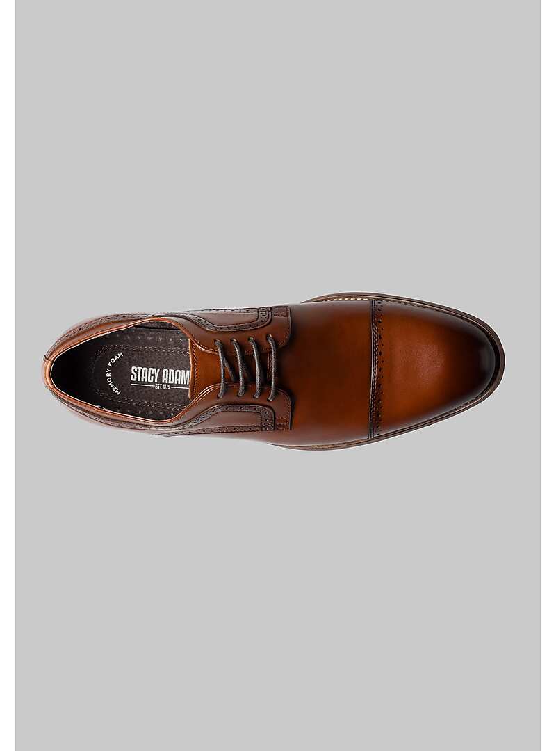 Stacy Adams Dickinson Leather Cap Toe Oxfords#42DN