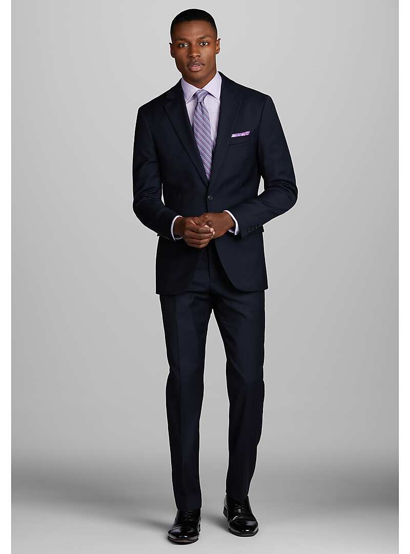 1905 Collection Slim Fit Check Suit#3X0V