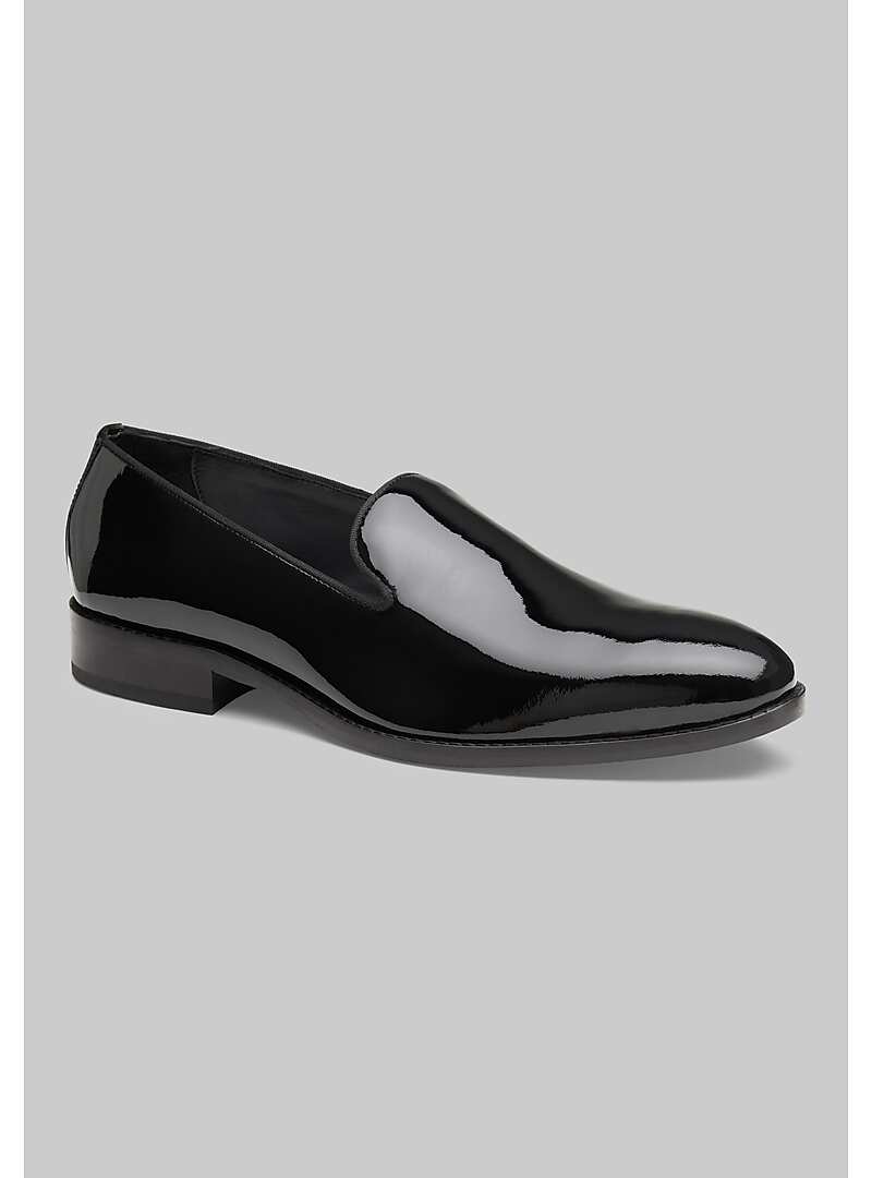 Johnston & Murphy Gavney Patent Leather Slip-On Shoes#42CJ