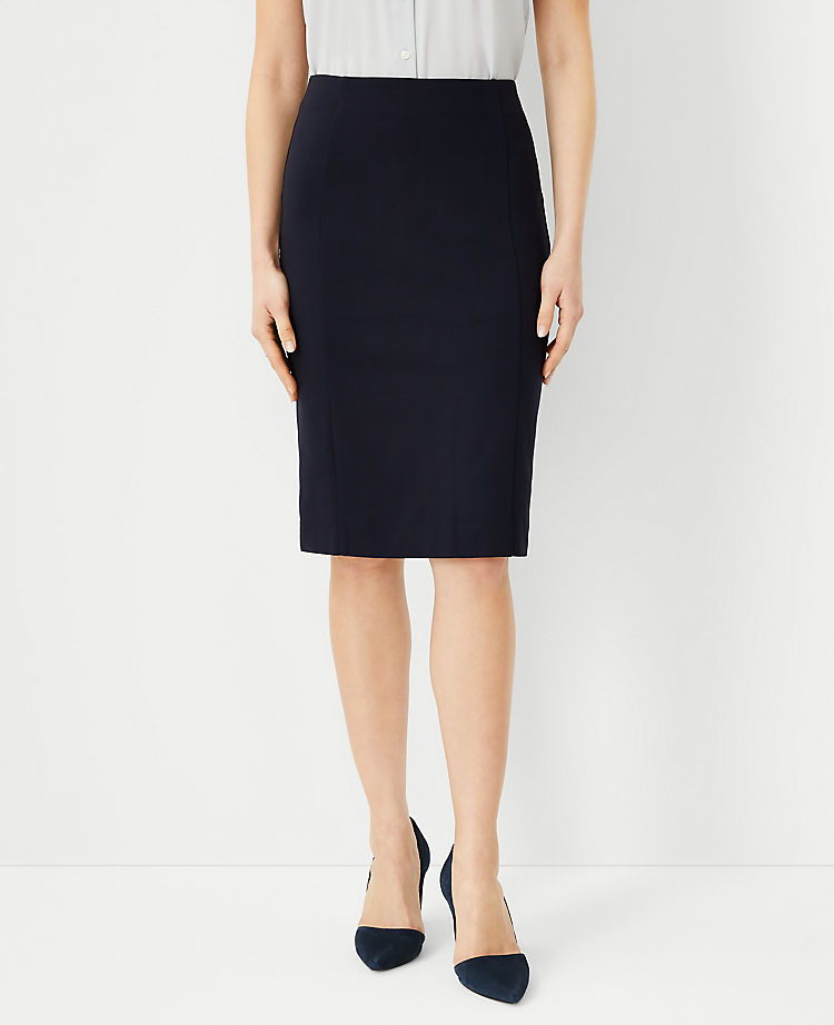 Ponte Pencil Skirt