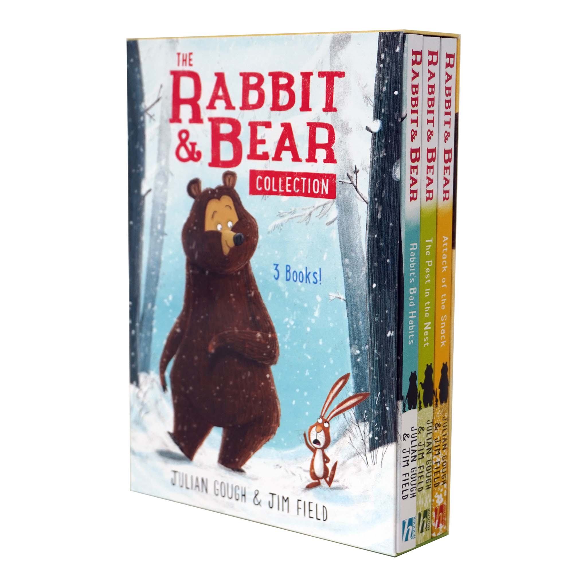 The Rabbit and Bear Collection 3 Books Set By Julian Gough & Jim Field