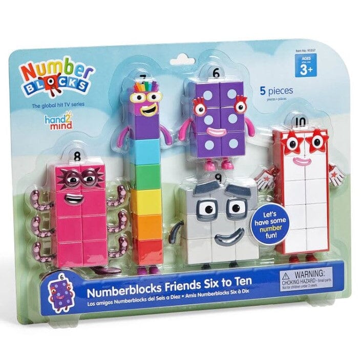 Numberblocks Friends Six to Ten By Learning Resources - Ages 3+