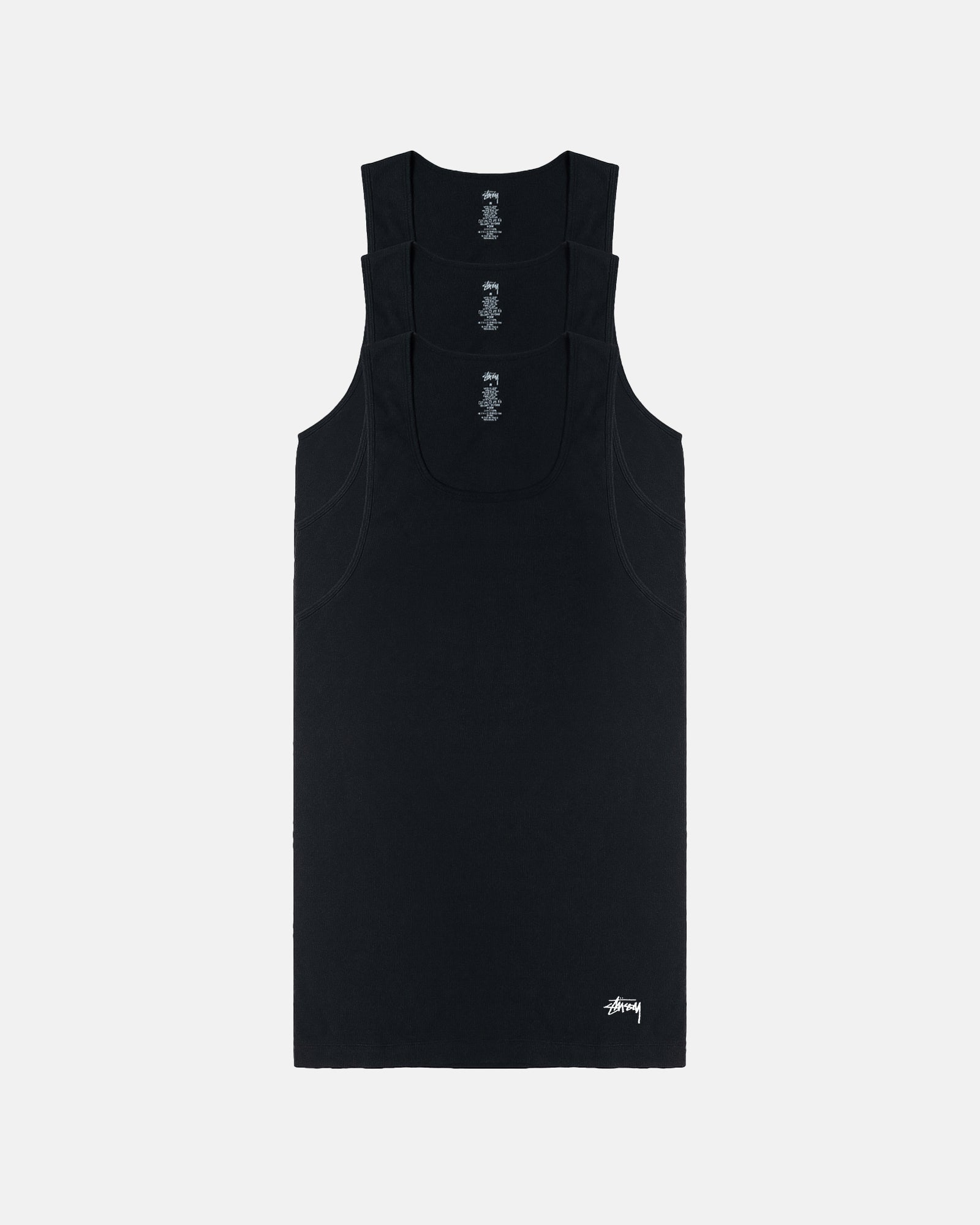 RIBBED TANK - 3 PACK