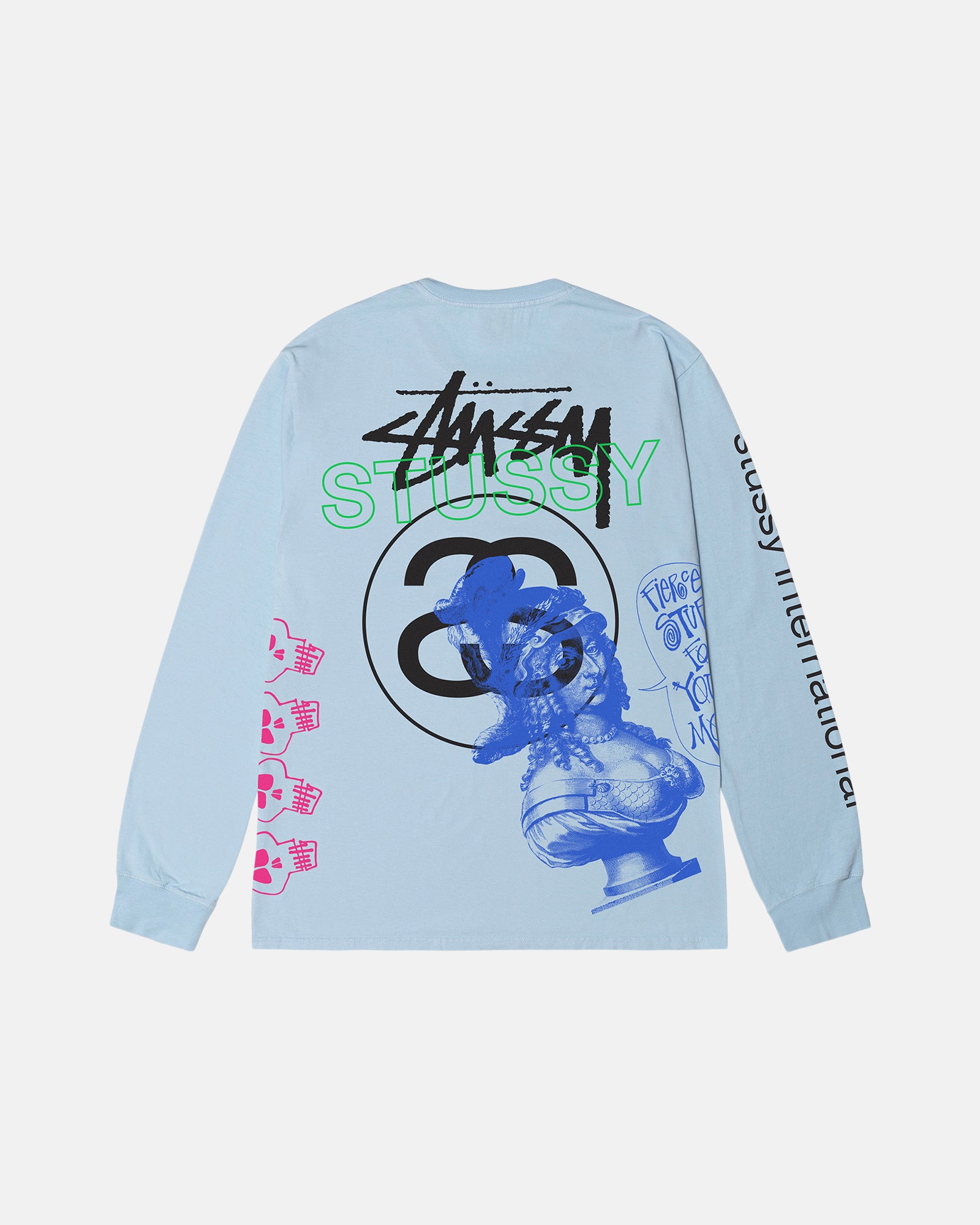 TEST STRIKE PIGMENT DYED LS TEE