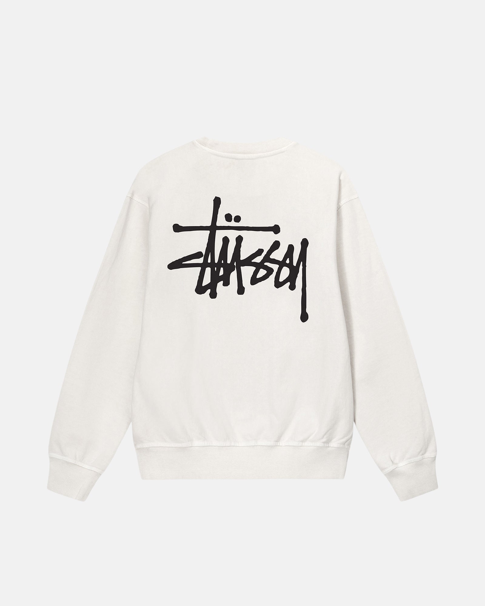 BASIC STÜSSY PIGMENT DYED CREW