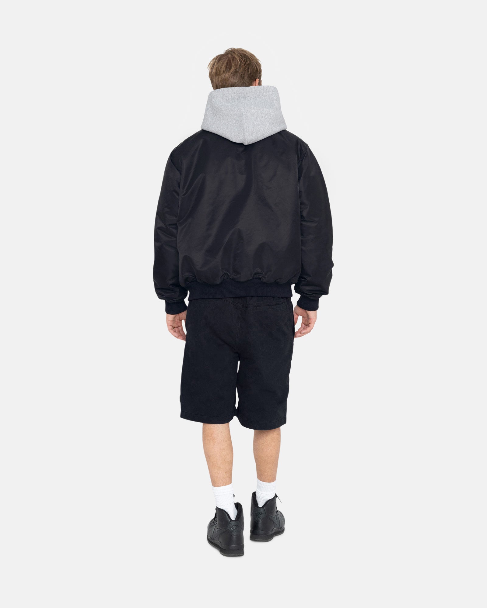 LA CHAPTER SATIN VARSITY JACKET