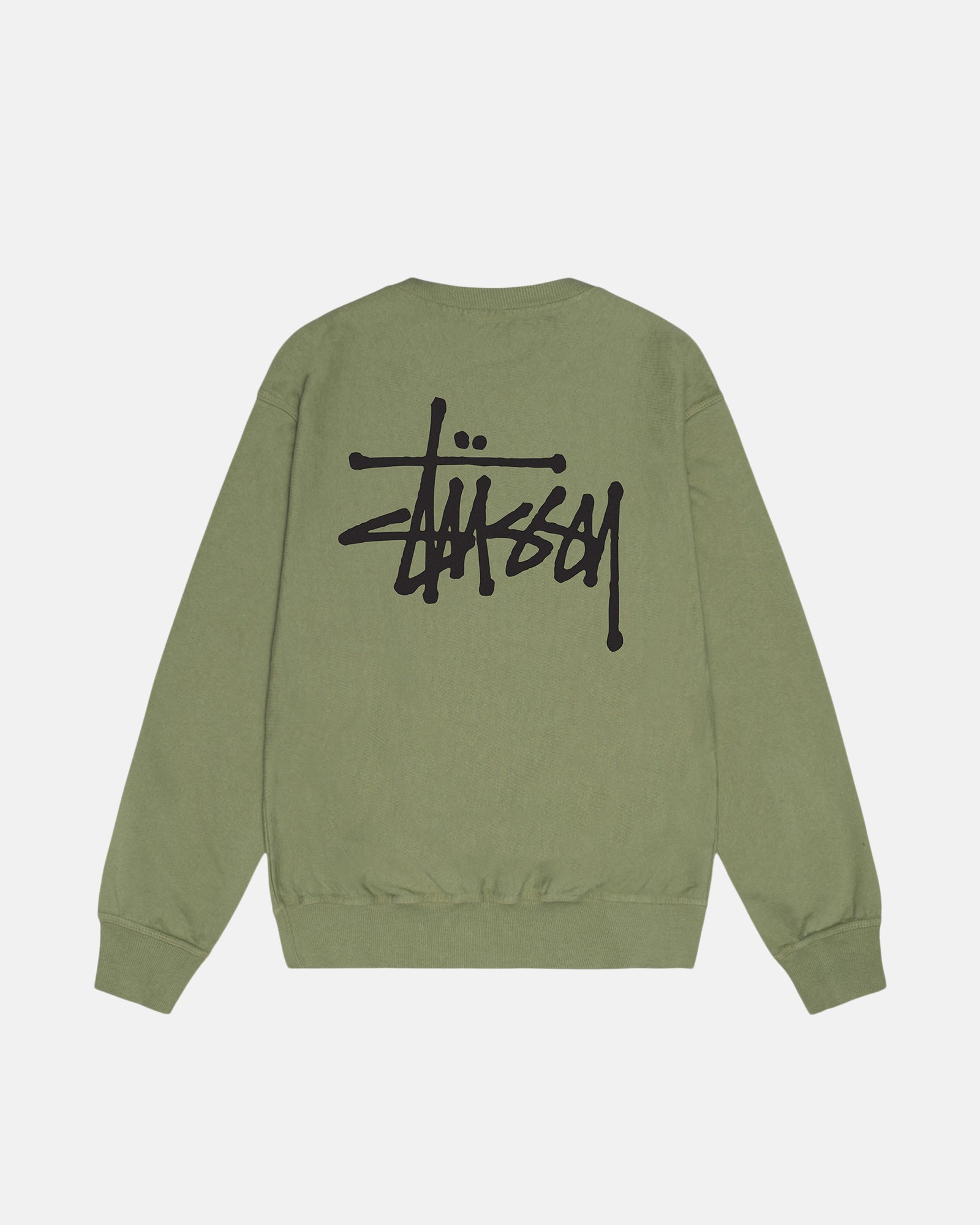 BASIC STÜSSY PIGMENT DYED CREW