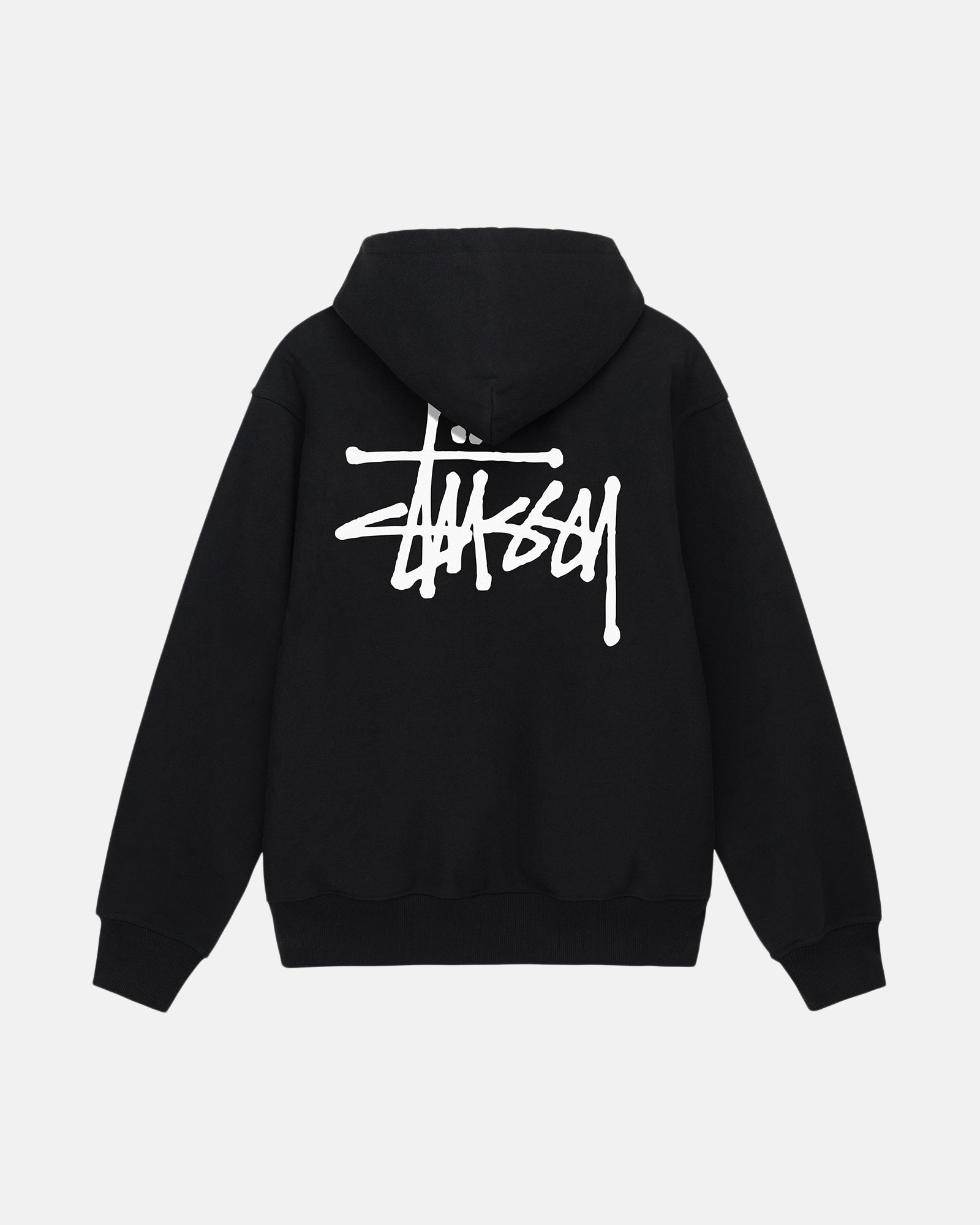 BASIC STÜSSY ZIP HOODIE