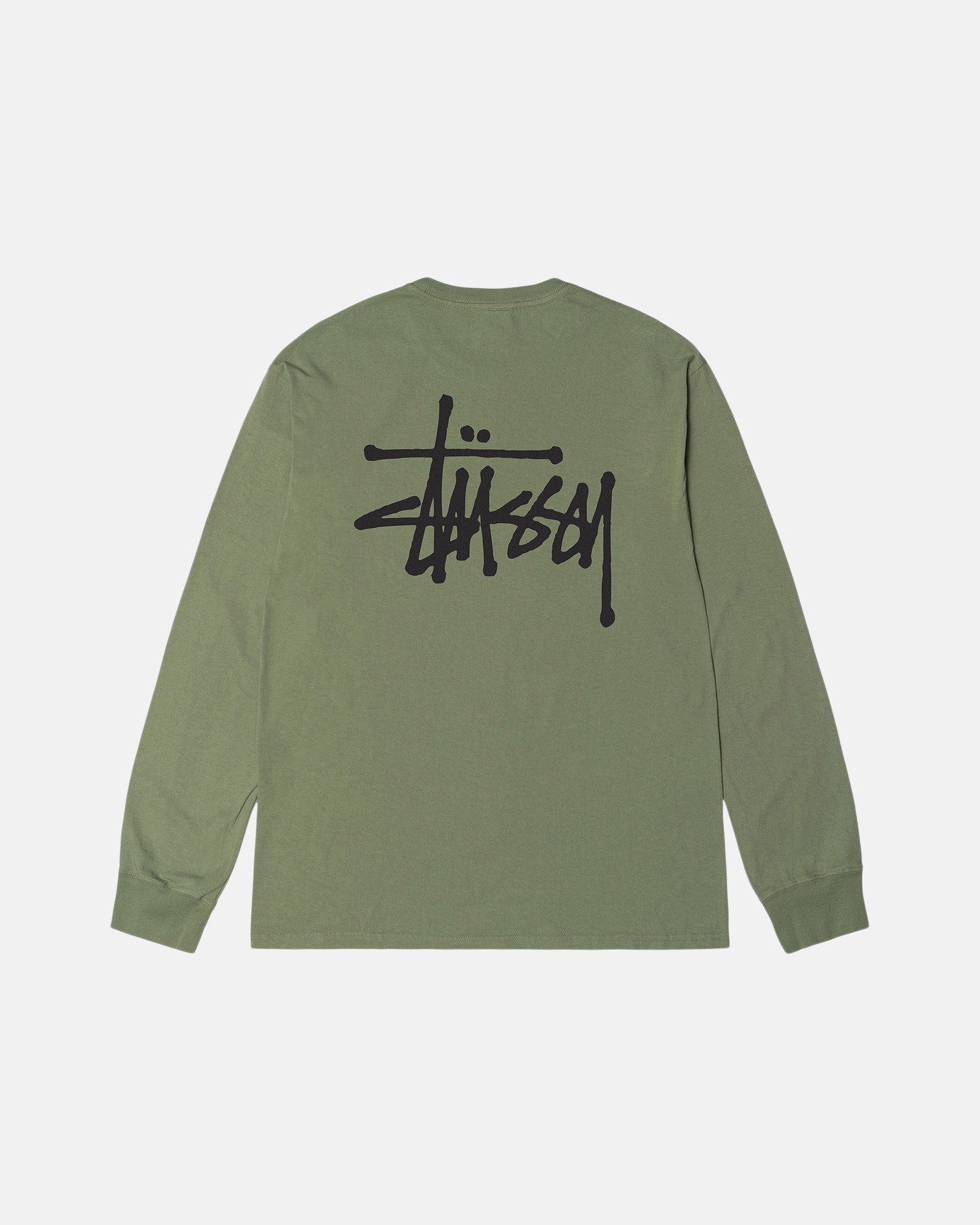 BASIC STÜSSY PIGMENT DYED LS TEE