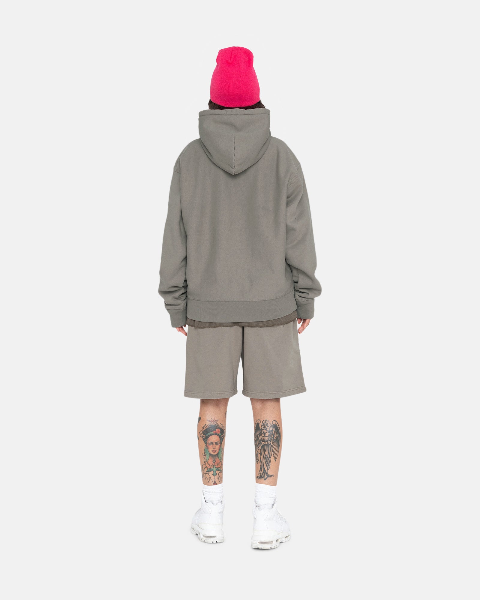 OVERDYED STOCK LOGO SWEAT SHORT