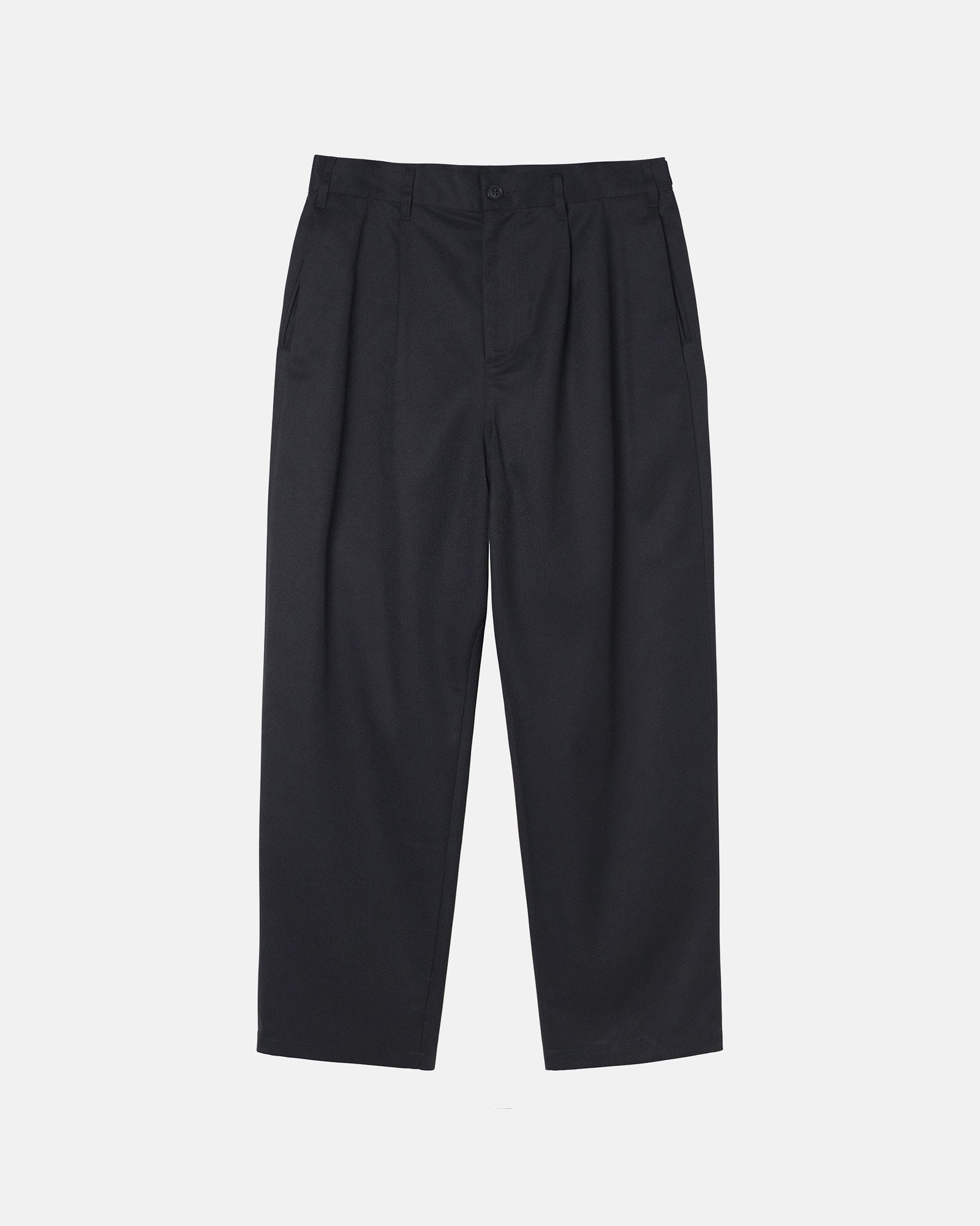 VOLUME PLEATED TROUSER
