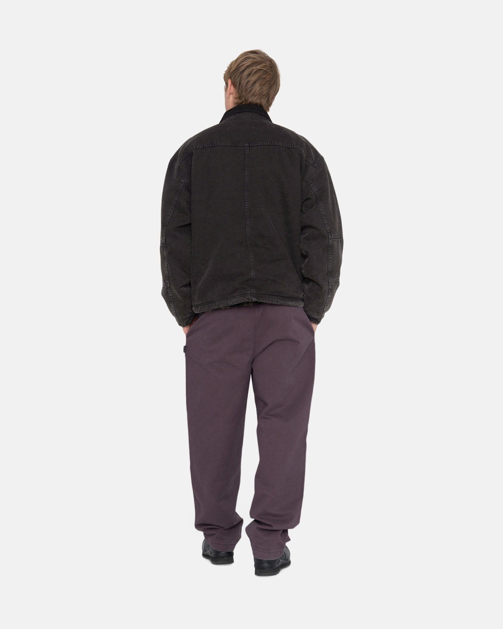 WASHED CANVAS SHOP JACKET