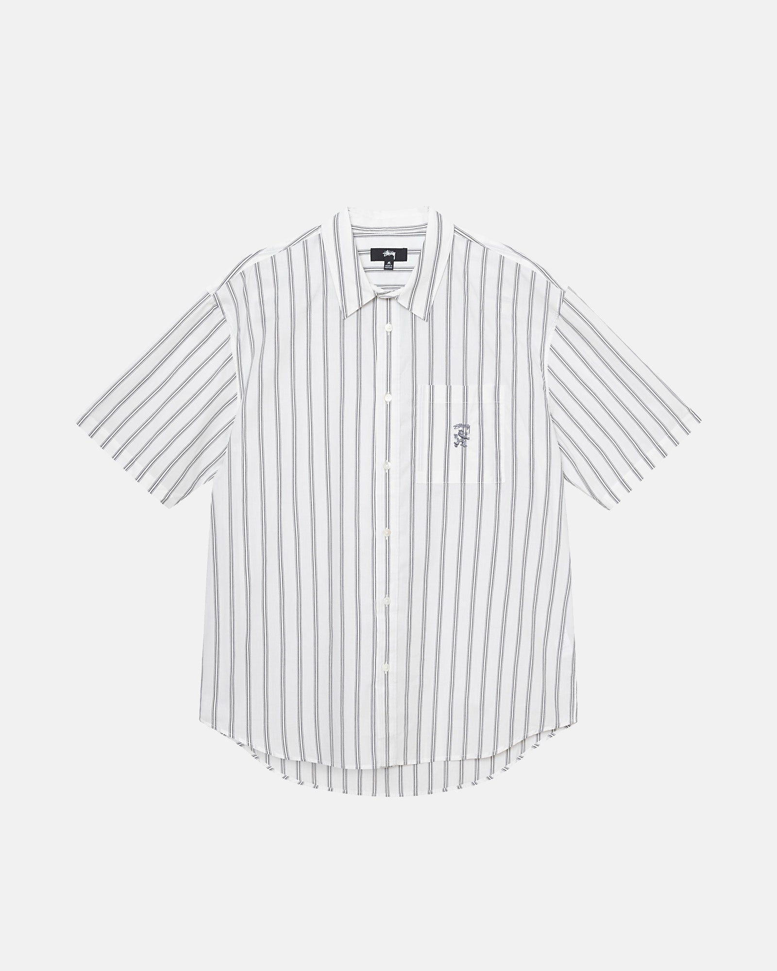 BOXY STRIPED SS SHIRT