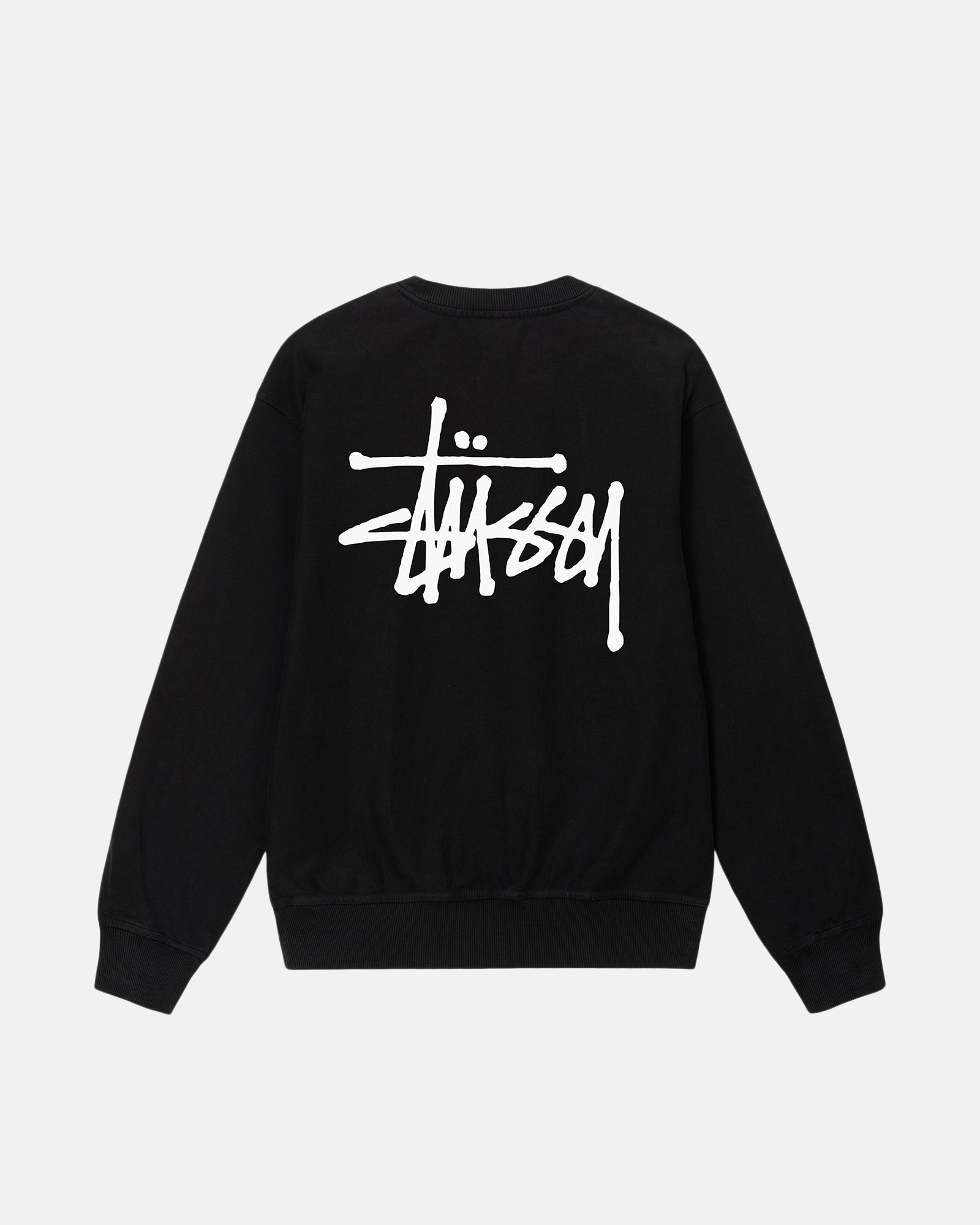 BASIC STÜSSY PIGMENT DYED CREW