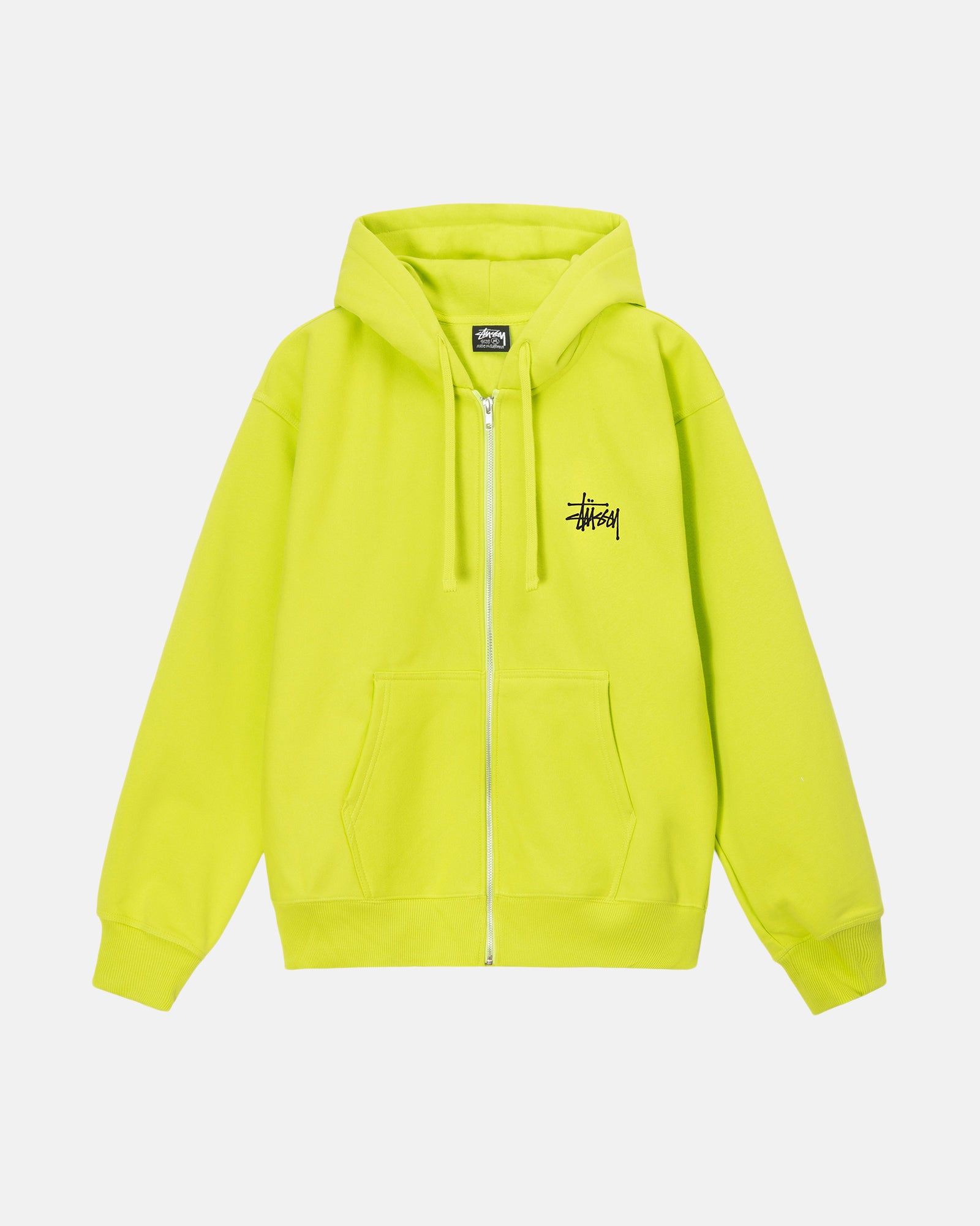BASIC STÜSSY ZIP HOODIE