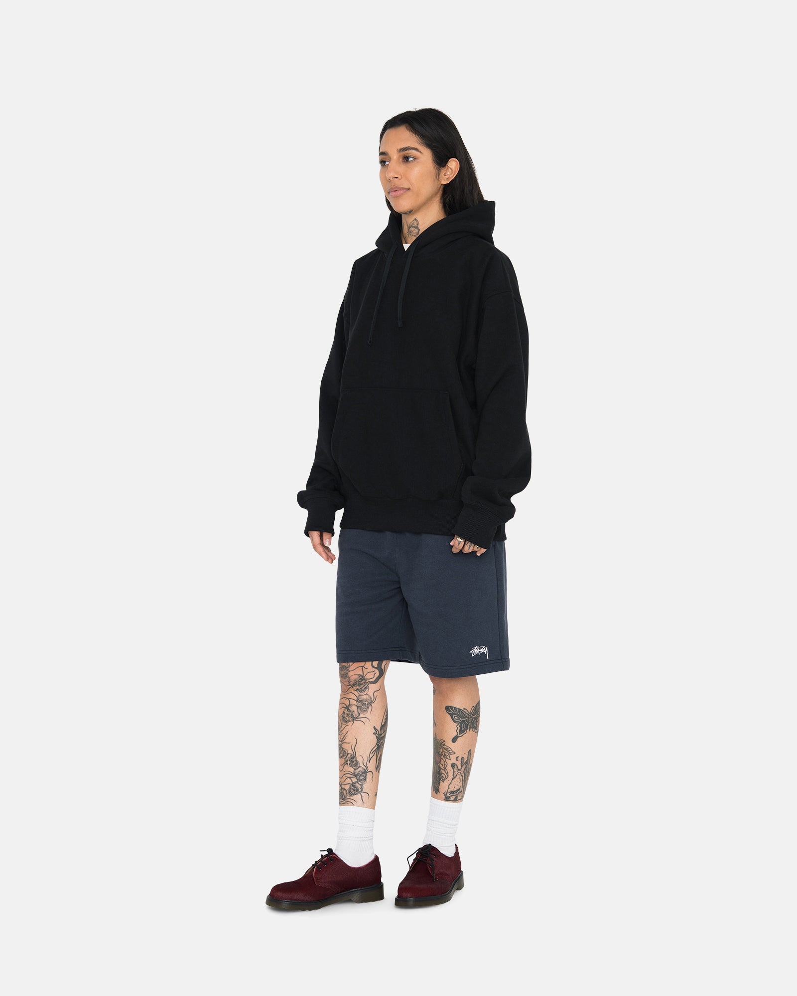 OVERDYED STOCK LOGO SWEAT SHORT