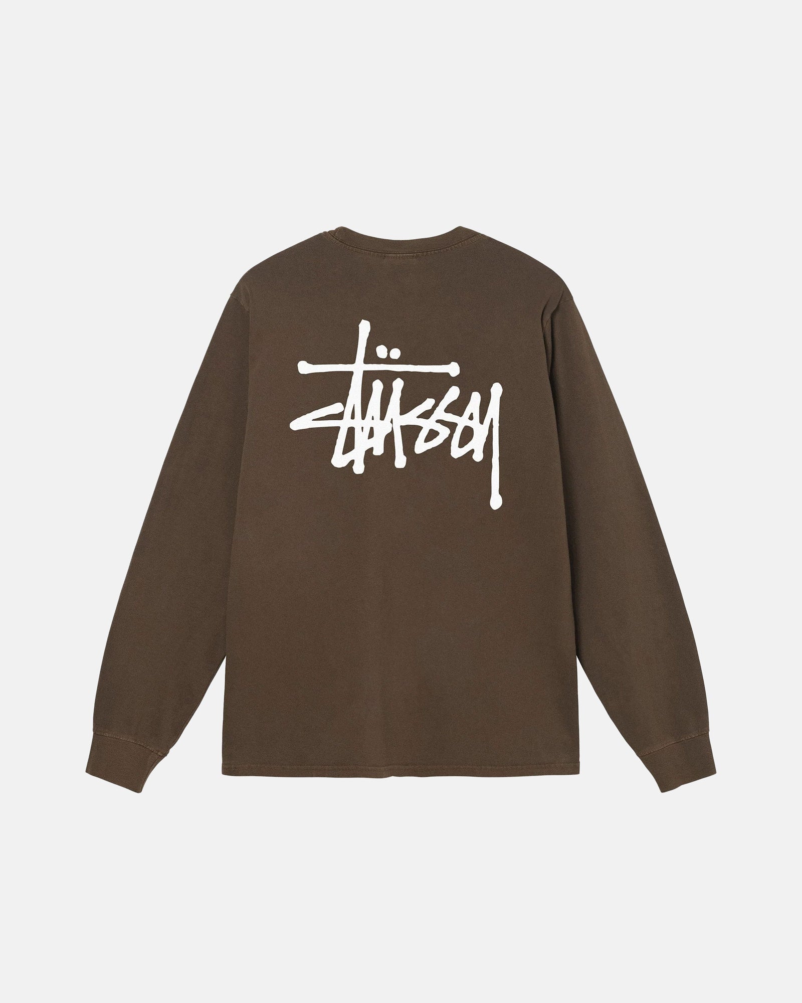 BASIC STÜSSY PIGMENT DYED LS TEE