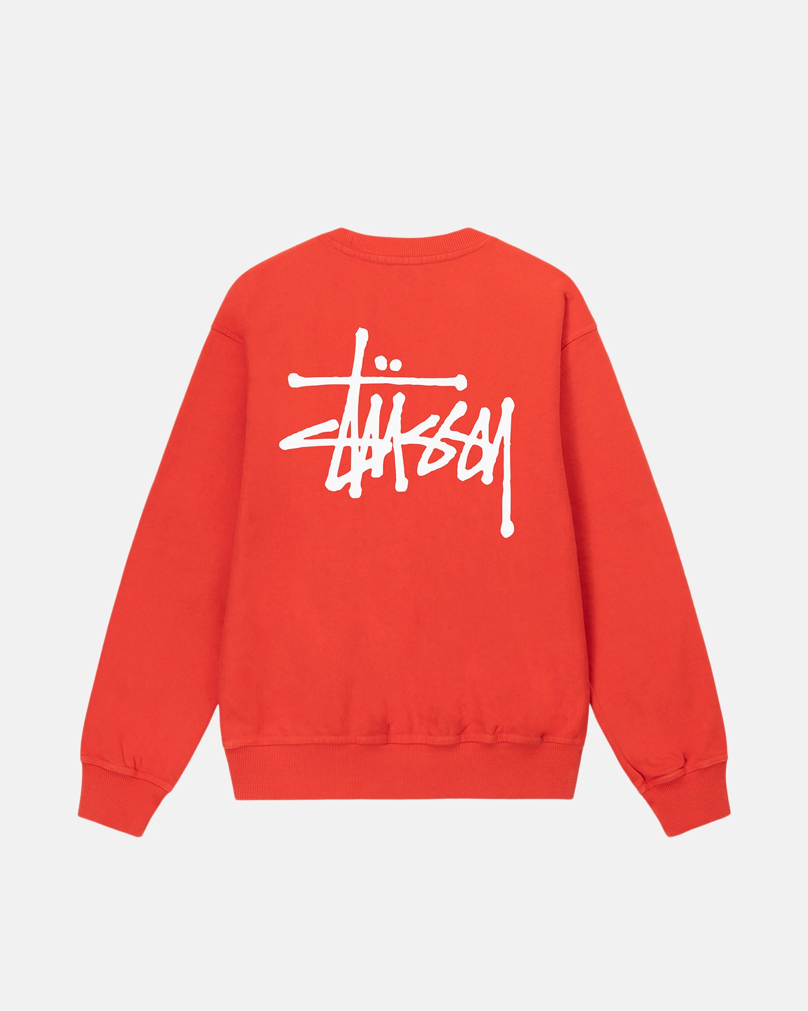 BASIC STÜSSY PIGMENT DYED CREW