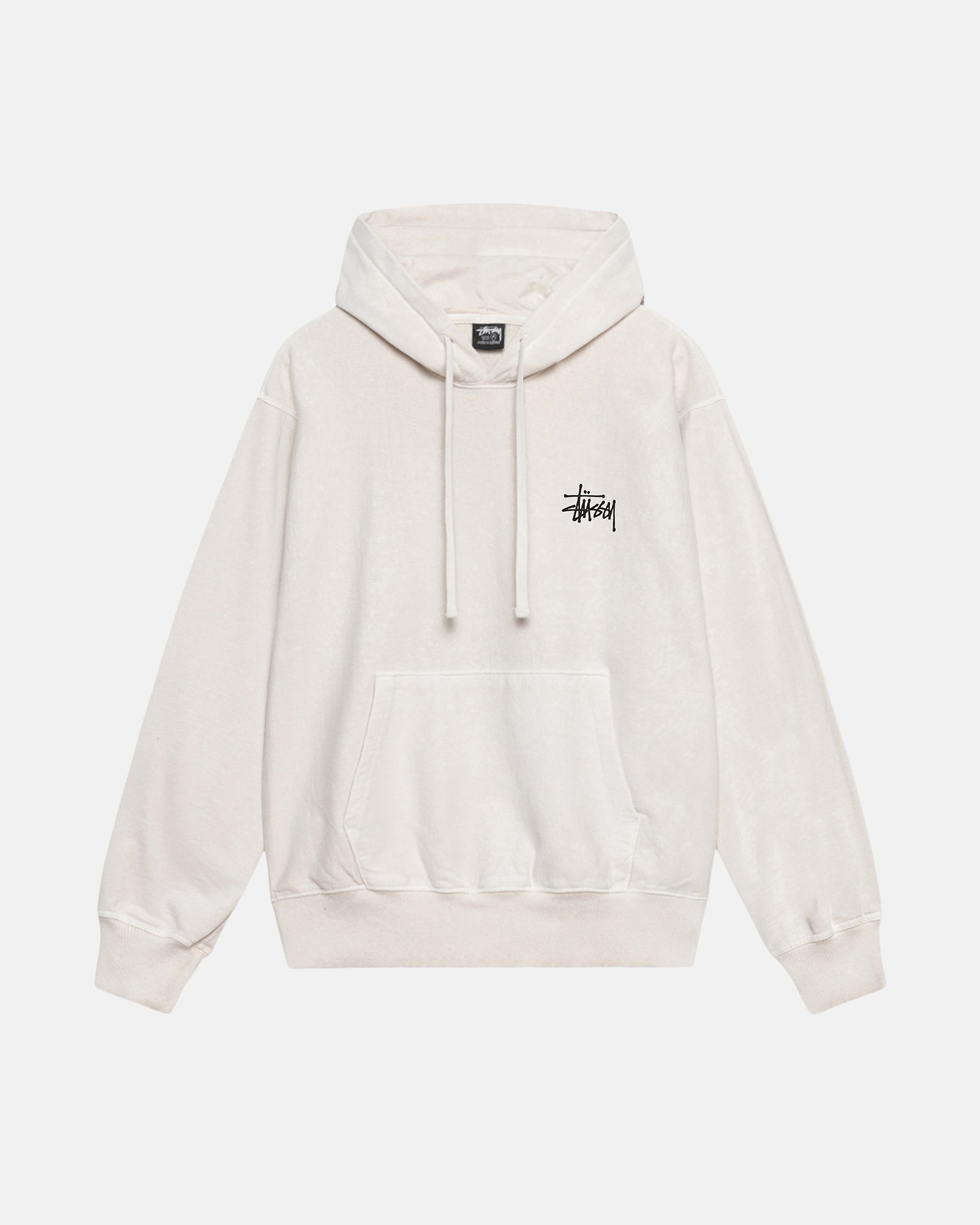 BASIC STÜSSY PIGMENT DYED HOODIE