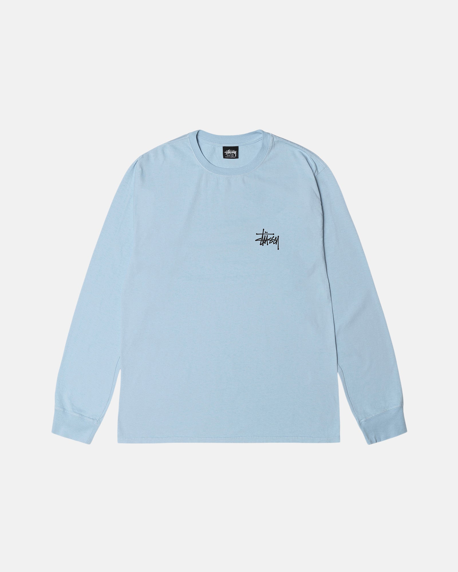 BASIC STÜSSY PIGMENT DYED LS TEE