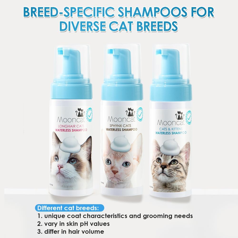 Mooncat Waterless Cat Shampoo