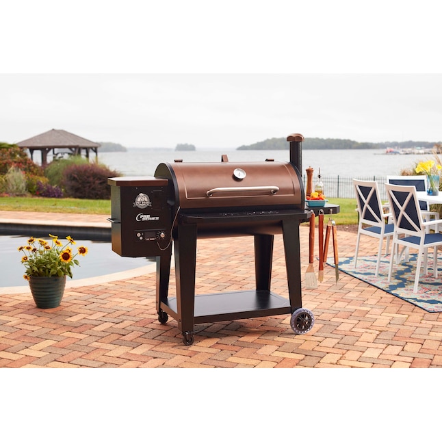 Pit Boss Pro 1100Sq in Black Pellet Grill Lowe's