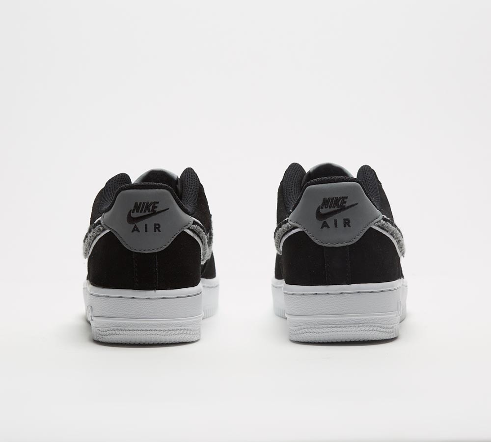 Nike Air Force 1 LV8 Trainer - Black / White / Grey