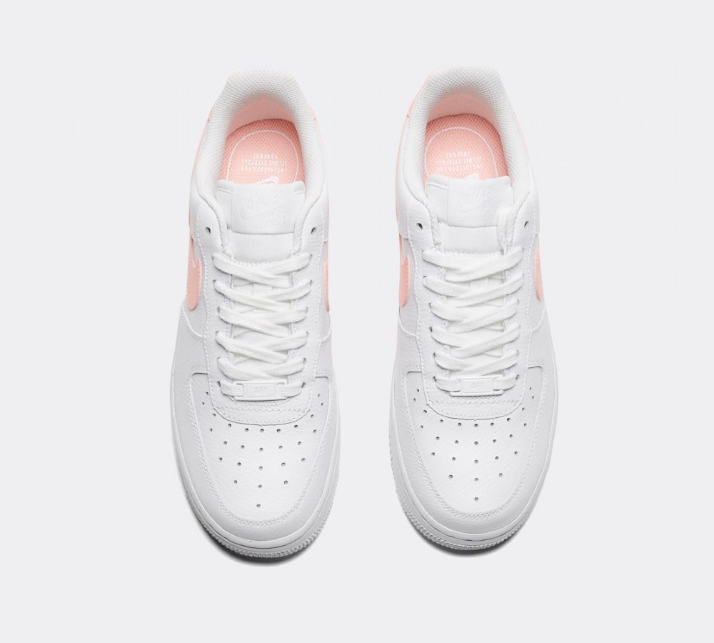 Nike Womens Air Force 1 '07 Trainer - White / Oracle Pink / White