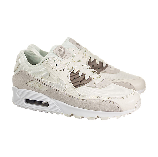 Nike Air Max 90 Premium (Exotic Skin) - Sail / Sail-Sepia Stone-White