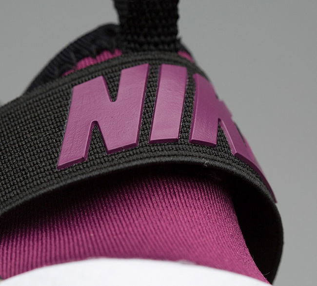 Nike Junior Air Huarache Run Ultra Trainer | Black / Tea Berry / White