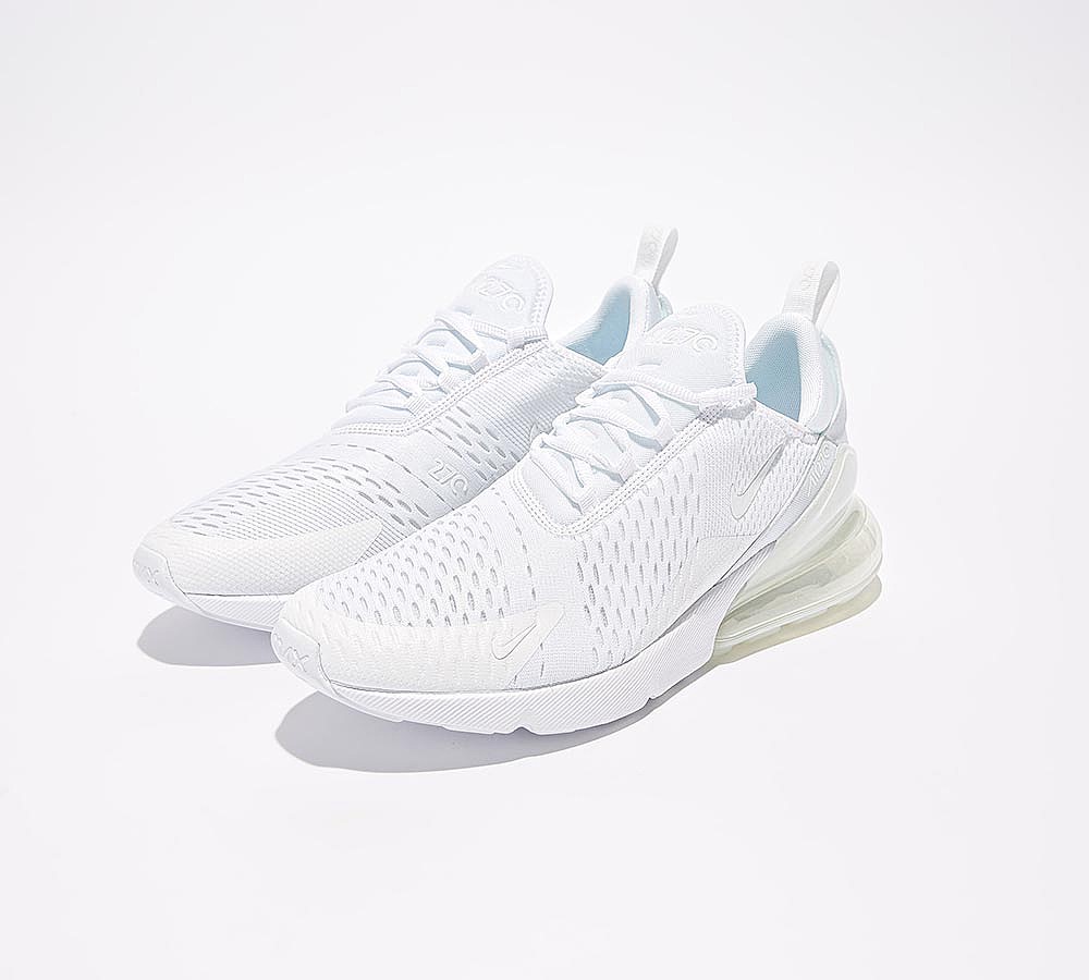 Nike Air Max 270 Trainer - White / White