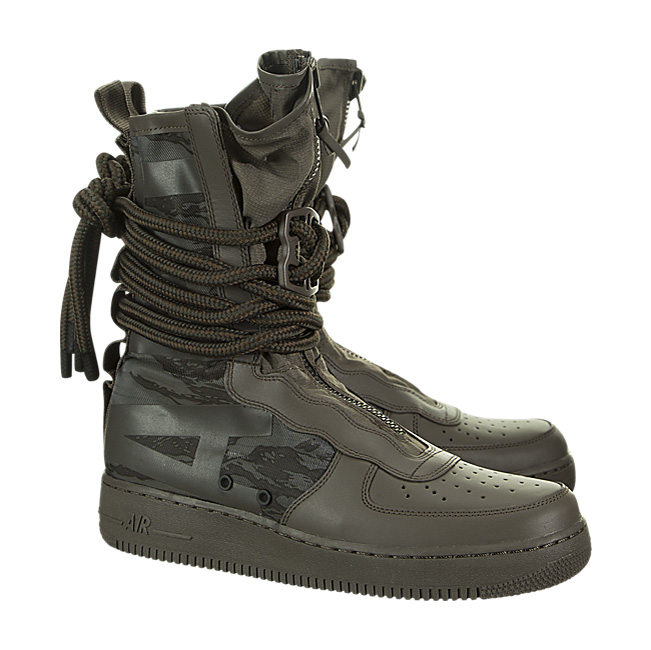 Nike SF Air Force 1 High - Ridge Rock / Black-Sequoia