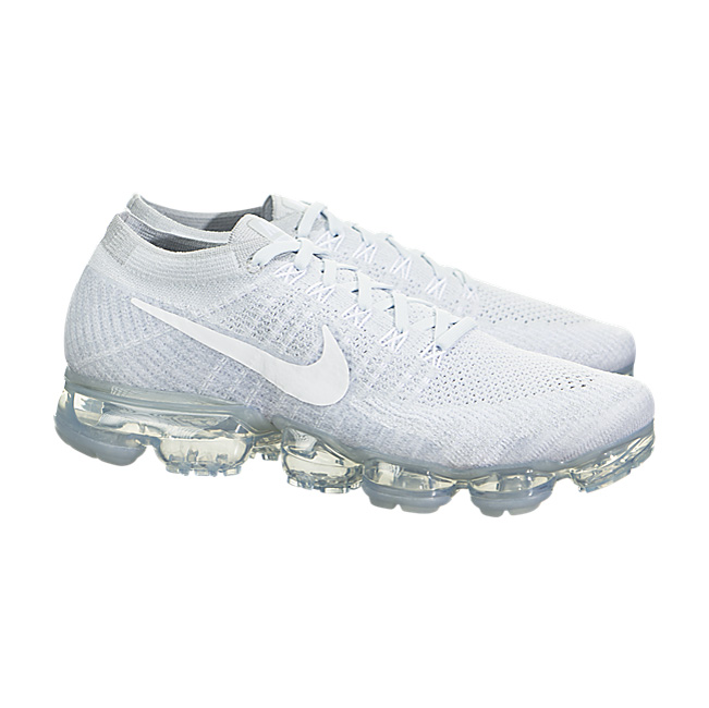 Nike Air VaporMax Flyknit - Pure Platinum / White-Wolf Grey