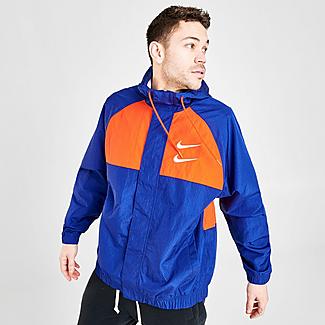 Men's Nike Sportswear Swoosh Woven Hooded Jacket