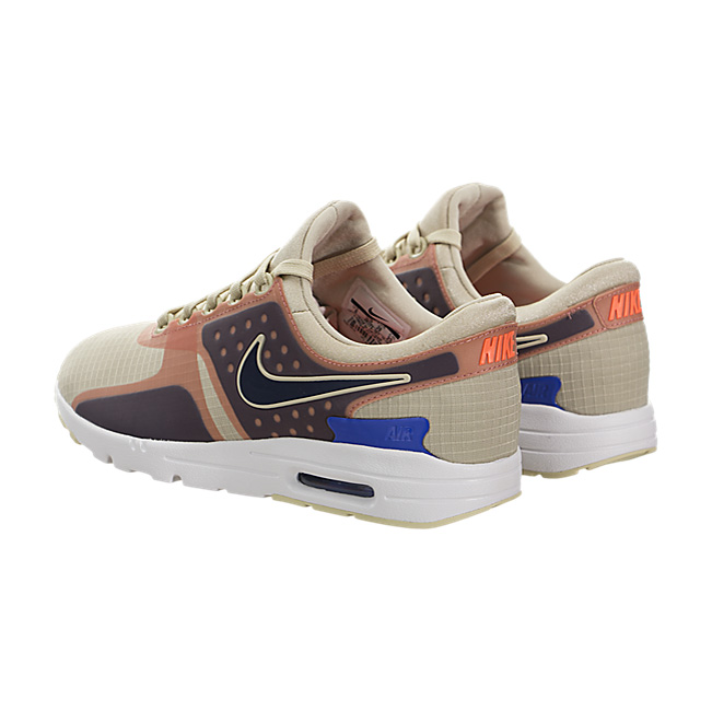 Nike Women Air Max Zero SI - Oatmeal / Binary Blue-White-Paramount Blue