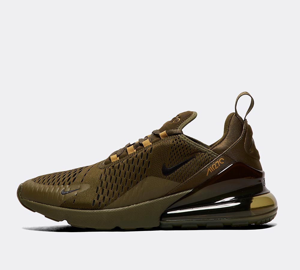Nike Air Max 270 Trainer - Olive Canvas / Black