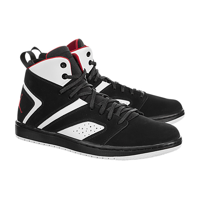 Air Jordan Flight Legend - Black / Gym Red-White