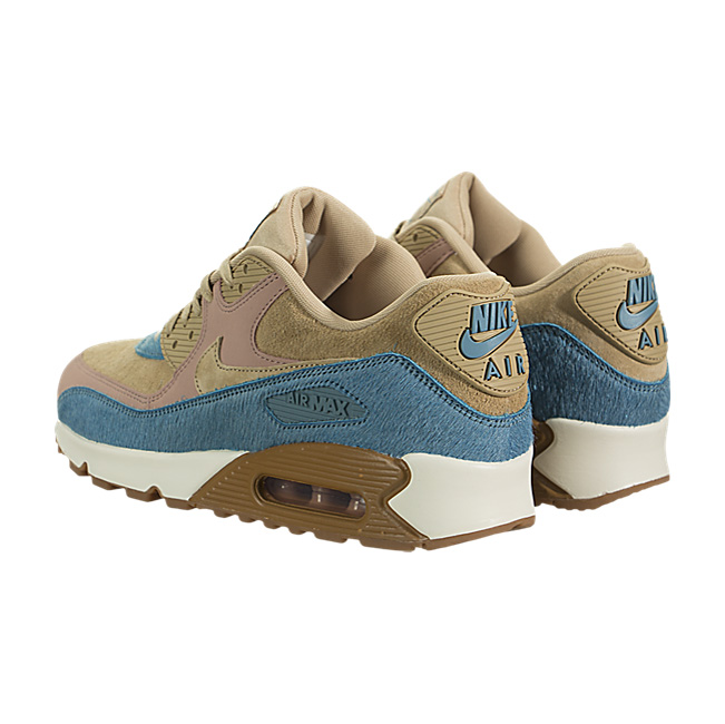 Nike Women Air Max 90 LX - Mushroom / Mushroom-Smoky Blue