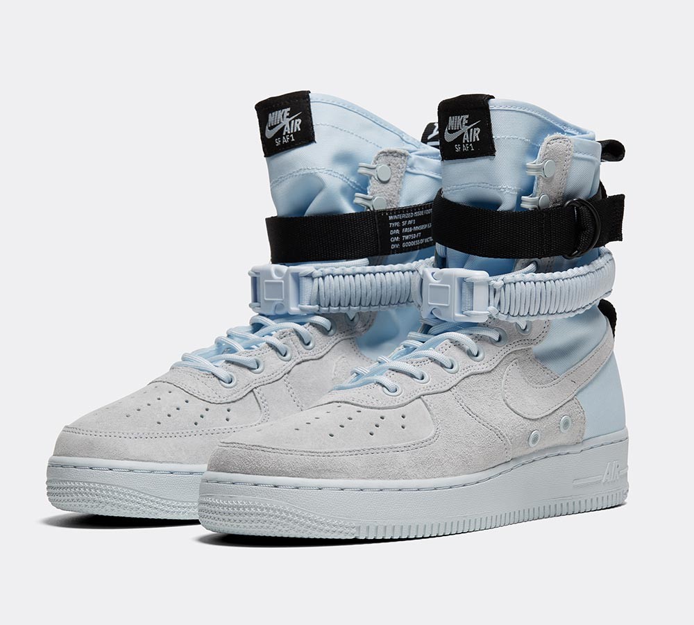 Nike SF Air Force 1 High Trainer - Blue Tint / Blue Tint