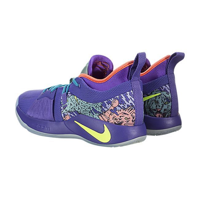 Nike PG 2 MM (Mamba Mentality) - Cannon / Volt-Purple Venom
