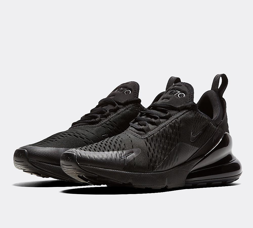 Nike Air Max 270 Trainer - Black / Black