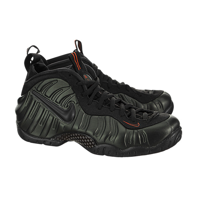Nike Air Foamposite Pro - Sequoia / Black-Team Orange