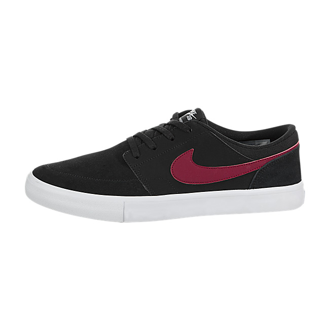 Nike SB Portmore II Solar - Black / Red Crush-White