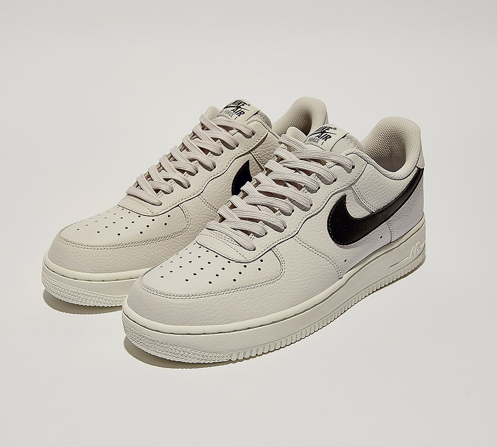 Nike Air Force 1 '07 Trainer - Grey / Black / White