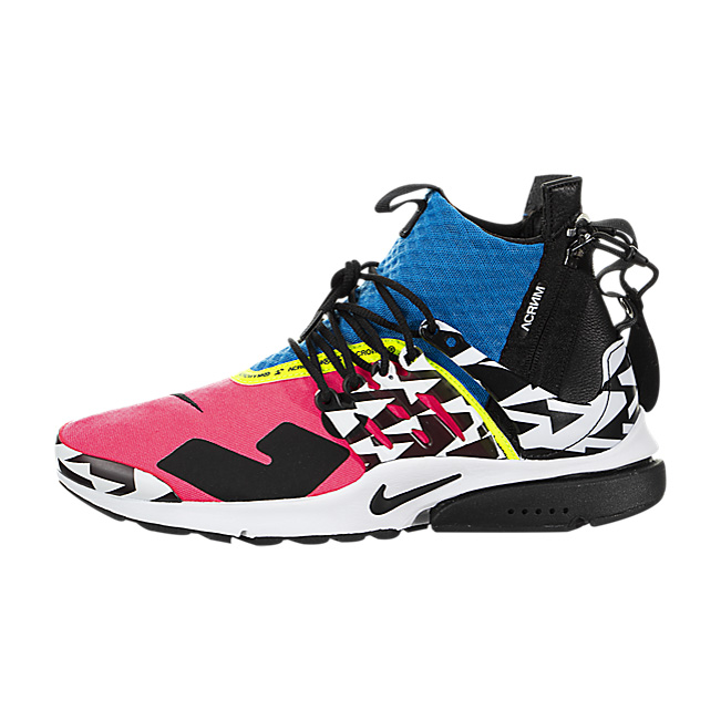 Nike Air Presto Mid Acronym - Racer Pink / Black-Photo Blue