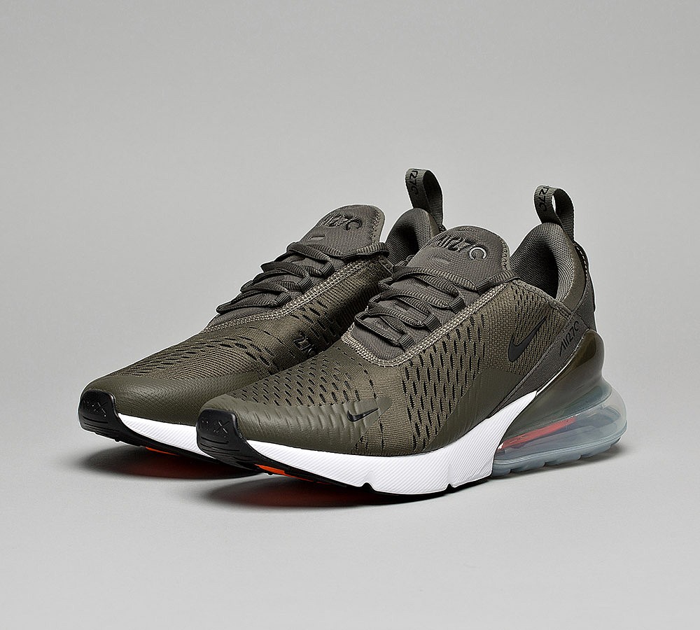 Nike Air Max 270 Trainer - Medium Olive / Black