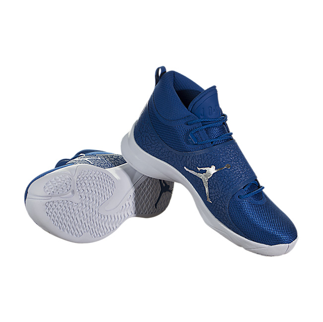 Jordan Super.Fly 5 PO - Team Royal / Metallic Silver-White