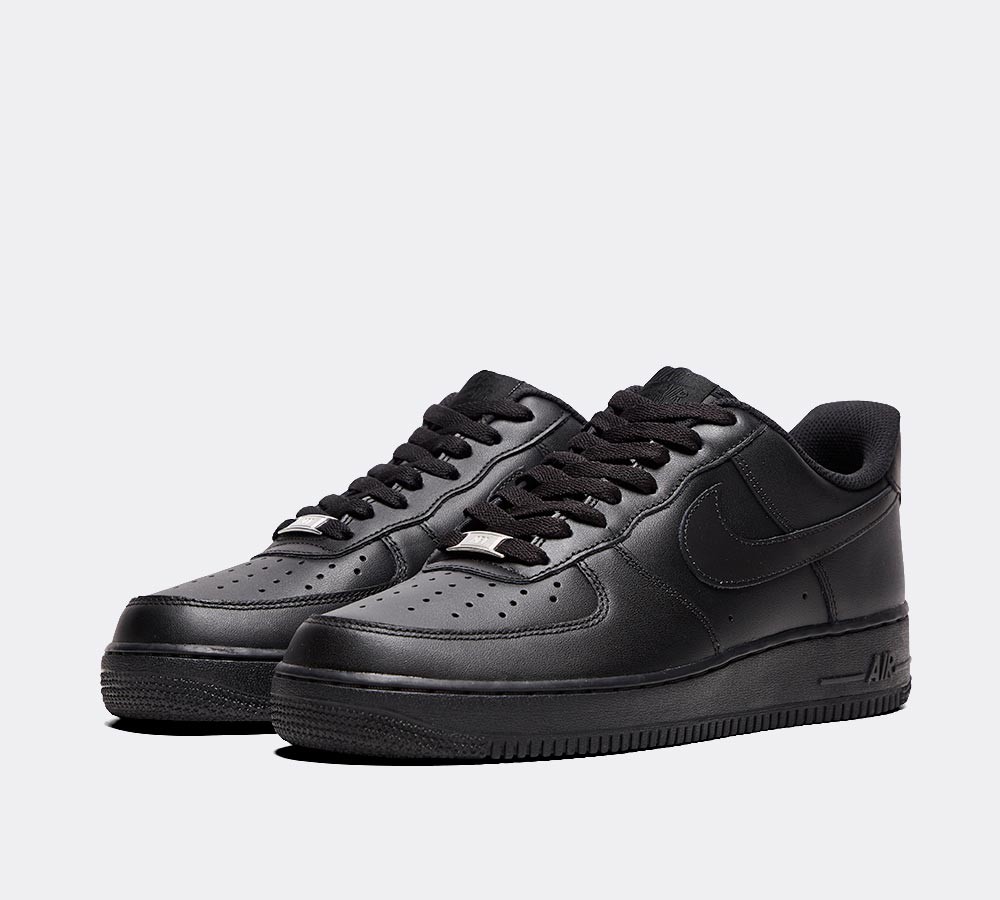 Nike Air Force 1 Low Trainer - BLACK