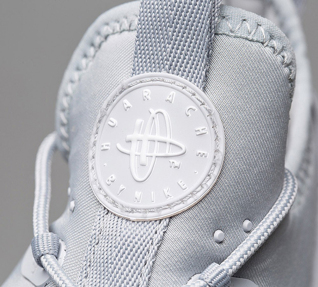 Nike Junior Air Huarache Drift Trainer | Wolf Grey / White