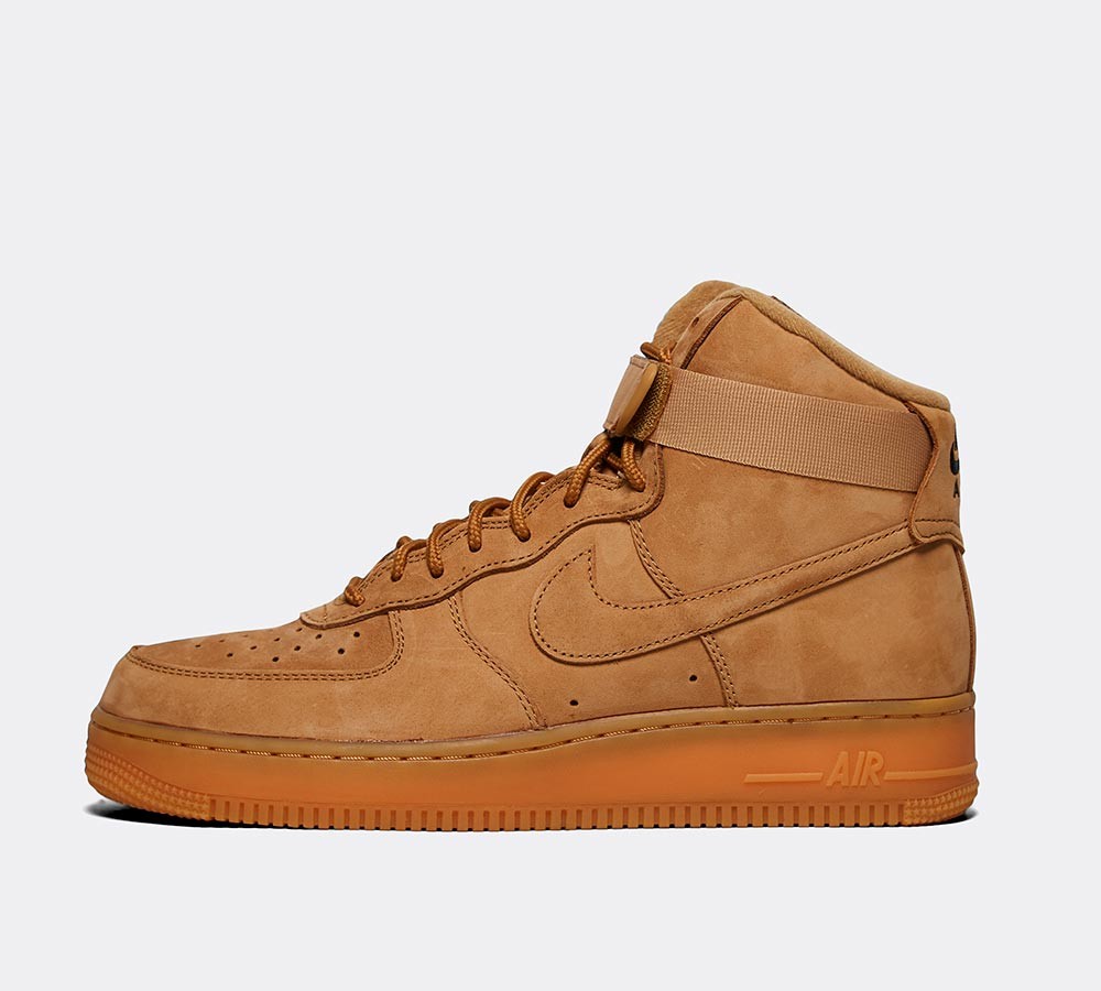 Nike Air Force 1 High LV8 WB Trainer - Flax / Gum